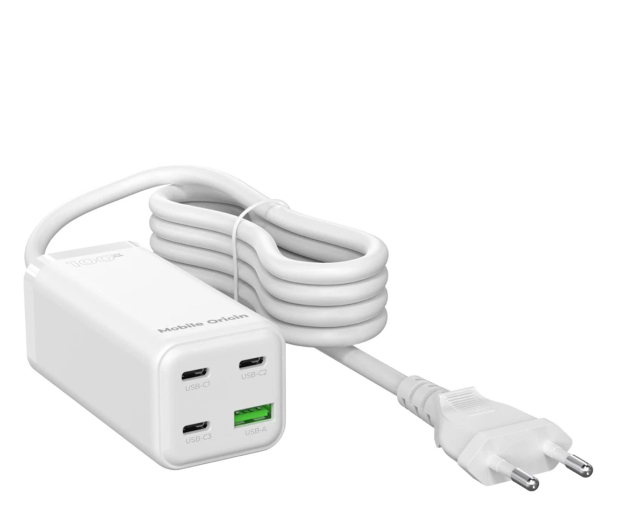 Mobile Origin GaN 100W Compact MultiHub Charger PW18 3x USB-C + USB-A - 1363038 - zdjęcie